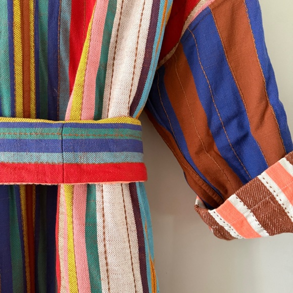 Ace and Jig Long Quilted Duster in Cocktail, Backstroke, and Rodeo - Picture 6 of 12